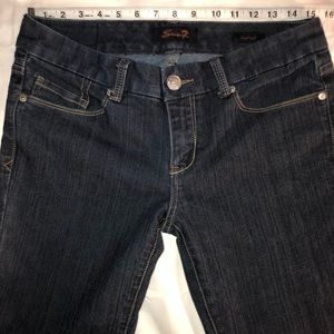 Seven7 Boot Cut ladies jeans EUC pre-washed tag 8